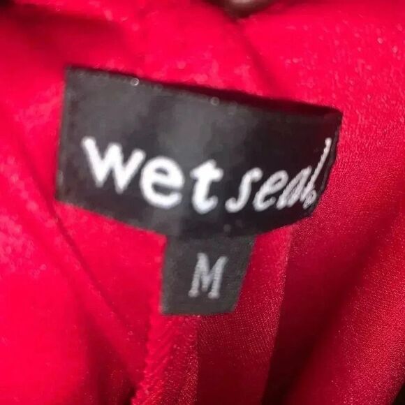 Y2k shark bite hem midi dress - Picture 2 of 3